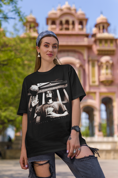 *Camiseta Unissex Preta - Single Absoluta Verdade*