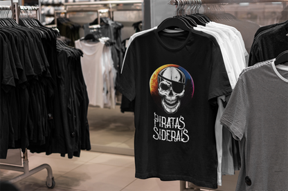 Camiseta Unissex Preta - Logo Crânio