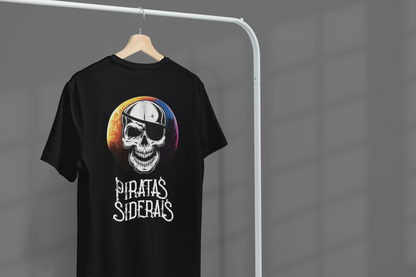 Camiseta Unissex Preta - Logo Crânio