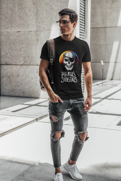 Camiseta Unissex Preta - Logo Crânio