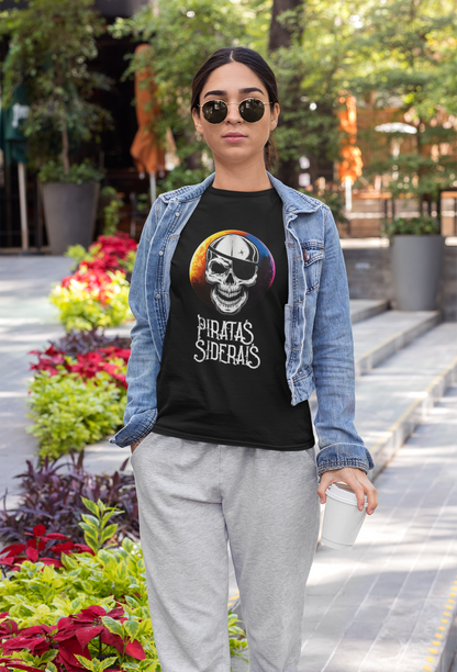 Camiseta Unissex Preta - Logo Crânio