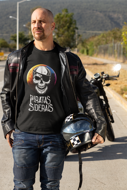 Camiseta Unissex Preta - Logo Crânio