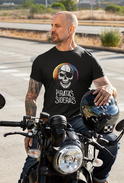 Camiseta Unissex Preta - Logo Crânio